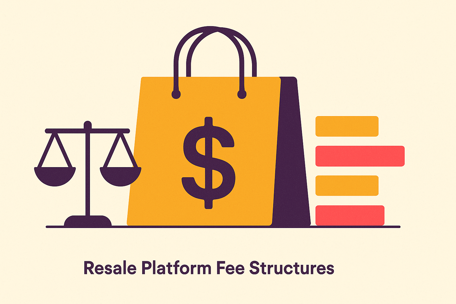 Cover illustration for “Resale Platform Fee Structures Compared”