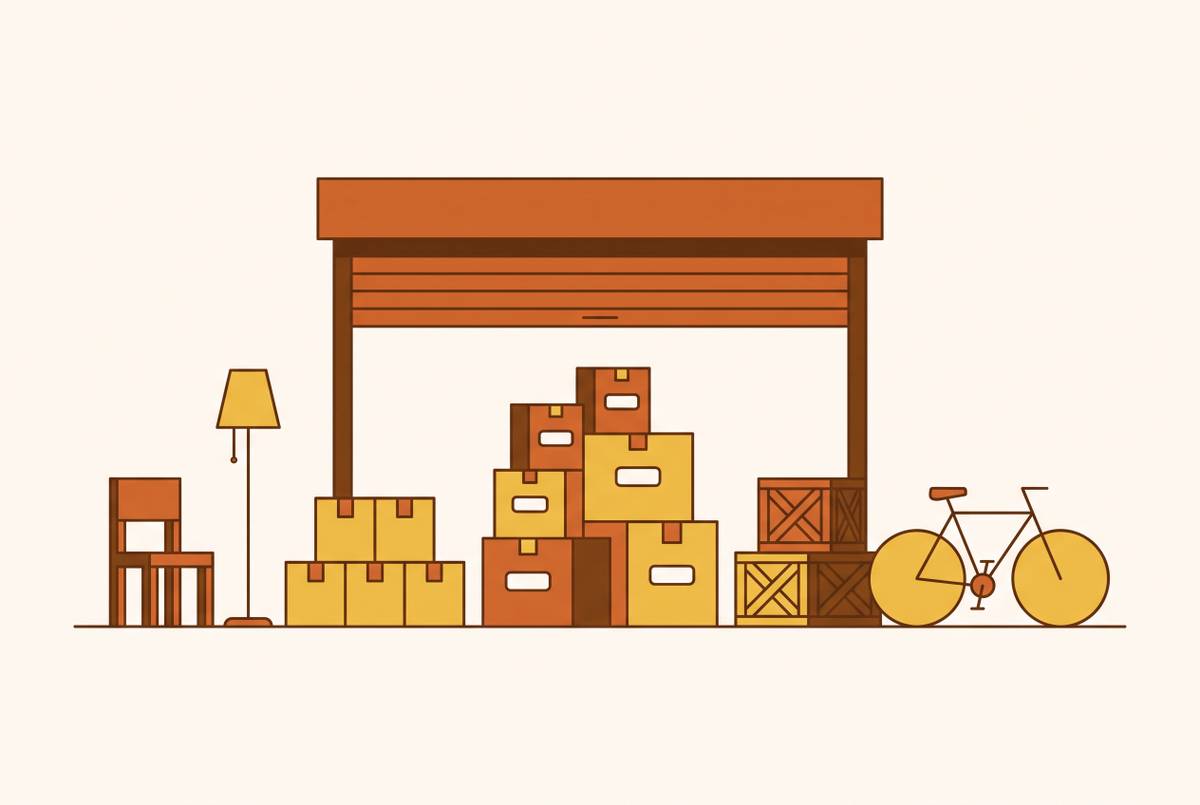 Cover illustration for “Garage Cleanout Checklist for Casual Sellers”