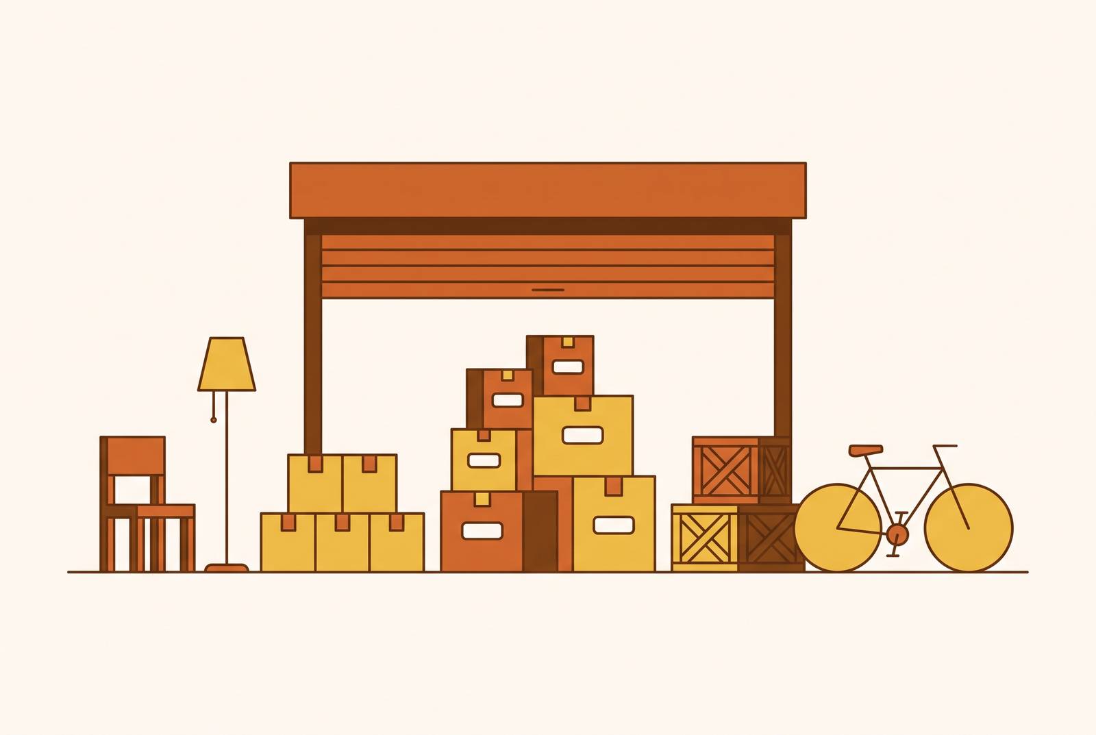Cover illustration for “Garage Cleanout Checklist for Casual Sellers”