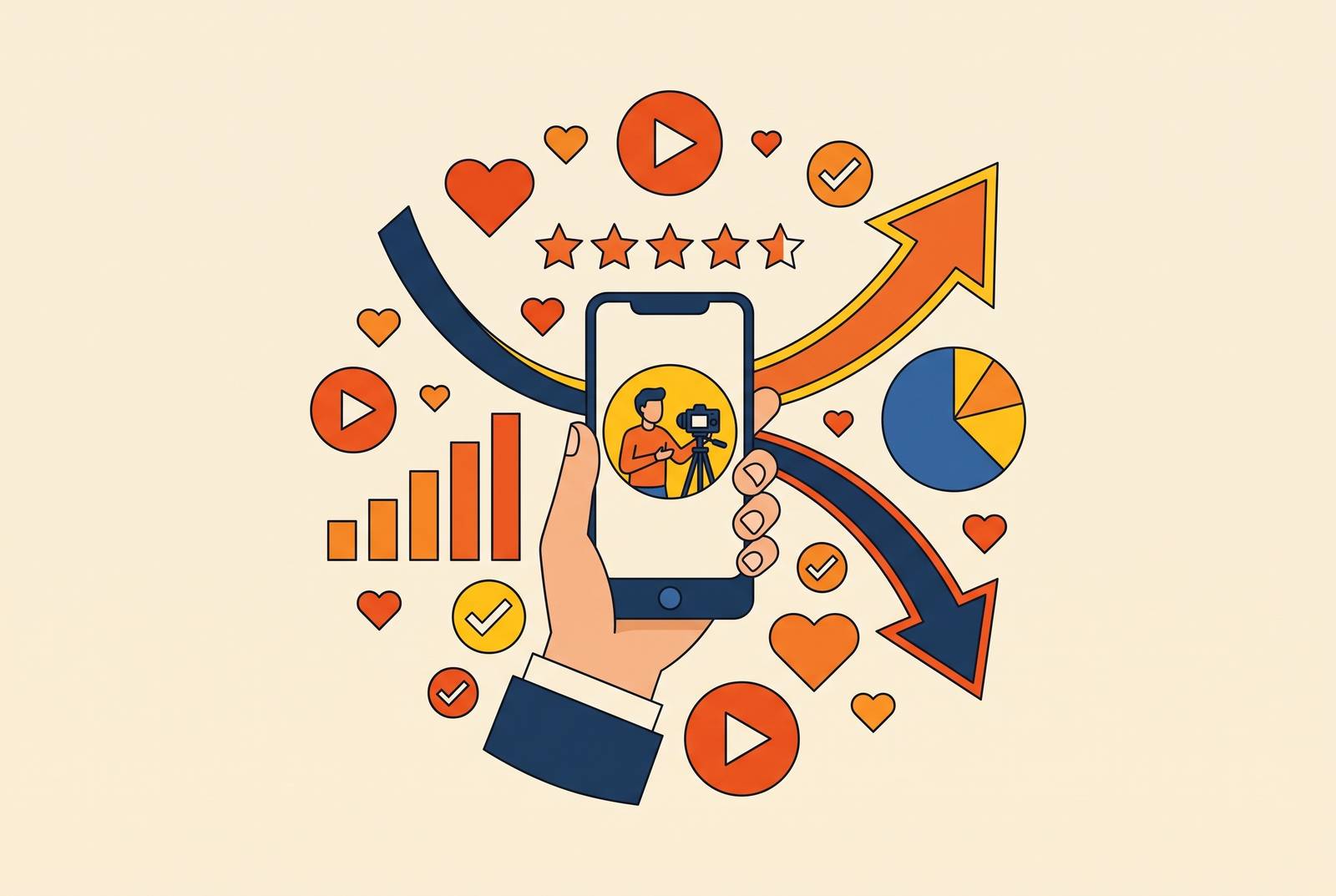 Cover illustration for “UGC Hook Formats That Lower Meta CPMs”