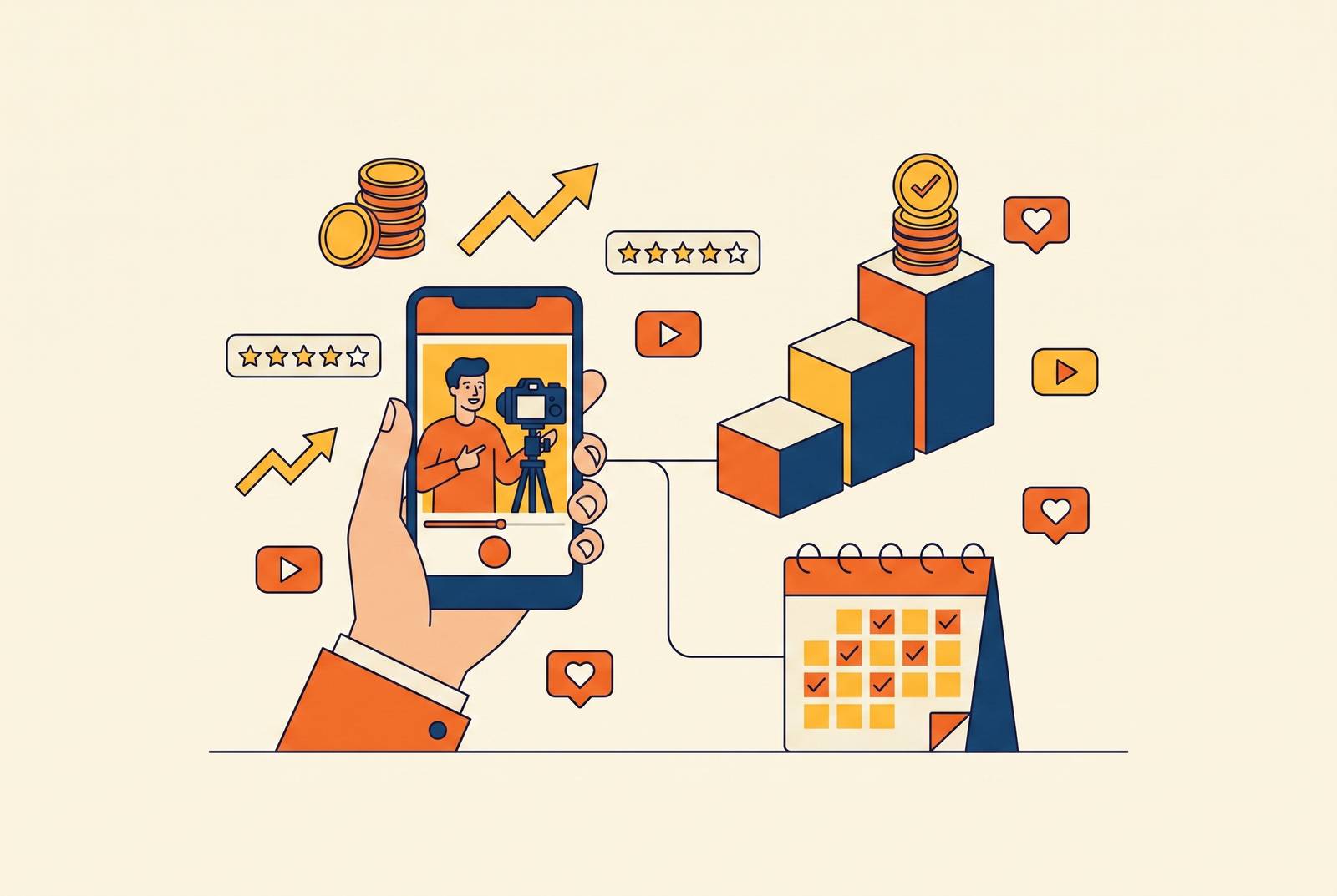 Cover illustration for “UGC Creator Payment Schedules and Milestone Structures”