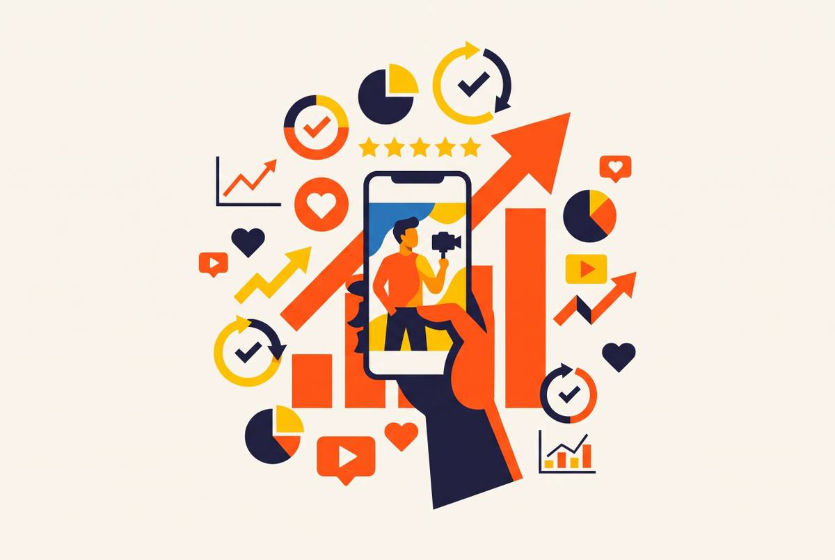 Cover illustration for “What TikTok Creator Marketing Data Actually Shows About Performance”