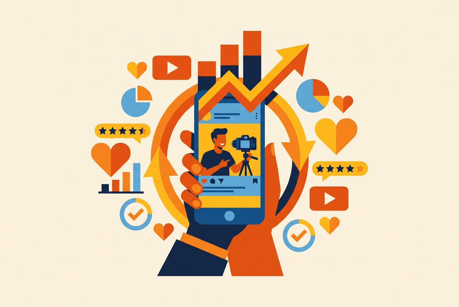 Cover illustration for “What Repeatable UGC Performance Actually Requires”
