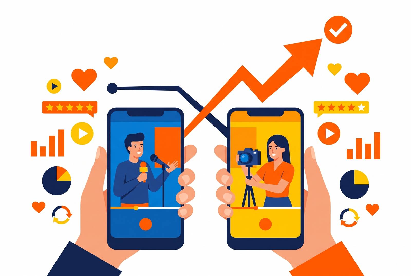 Cover illustration for “A/B Testing UGC Hooks for Paid Social Creative Optimization”
