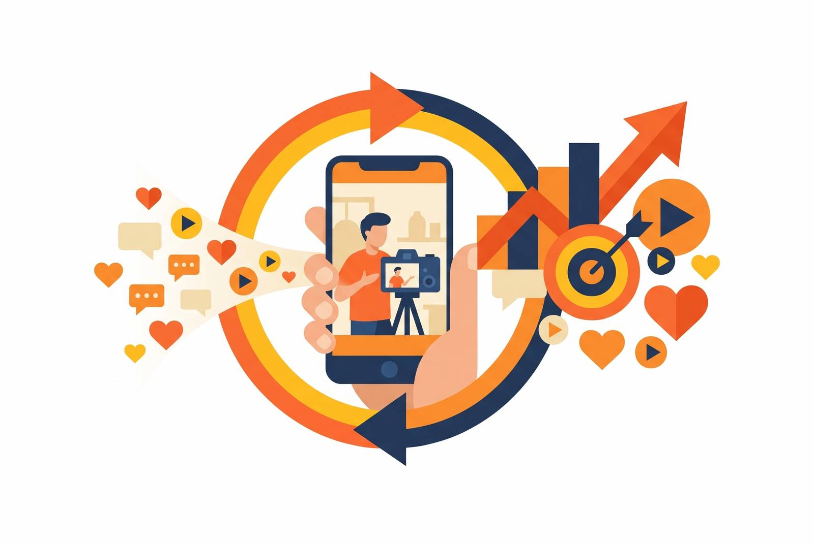 Cover illustration for “Repurposing Organic UGC as Paid Meta Ads”
