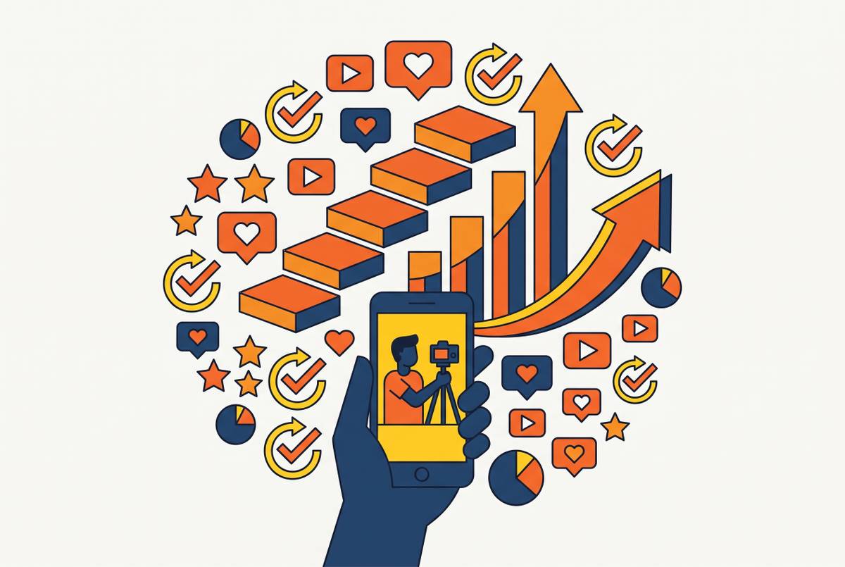 Cover illustration for “How to Build an Influencer Marketing Strategy That Compounds”
