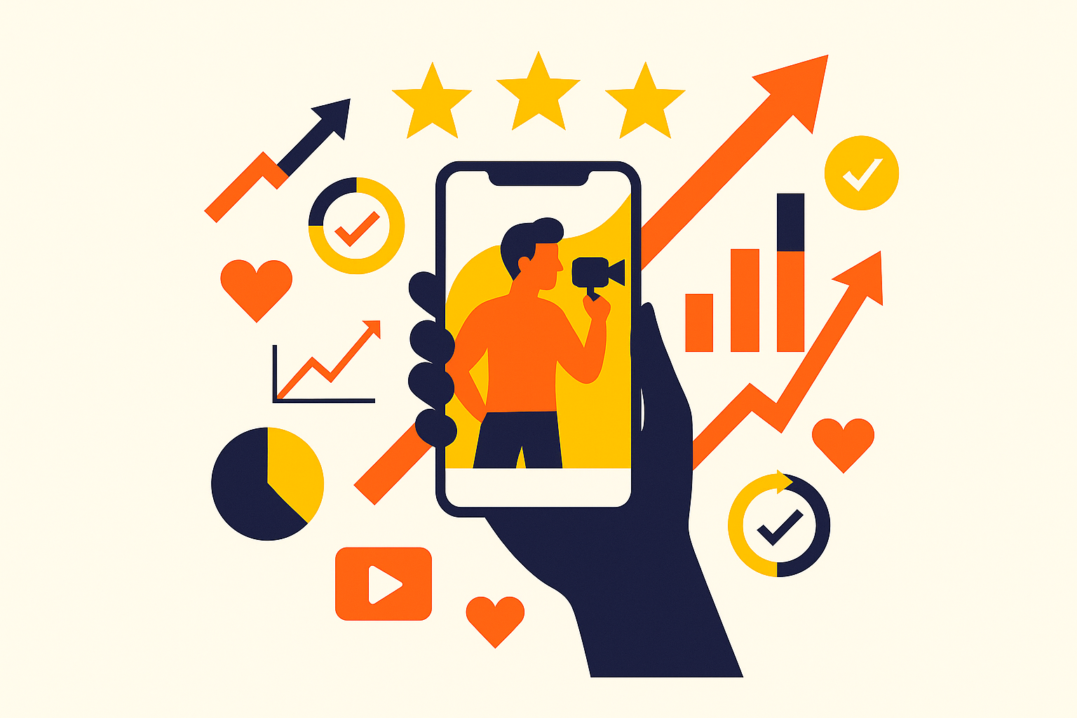 Cover illustration for “Onboarding UGC Creators to a Brand Program at Scale”