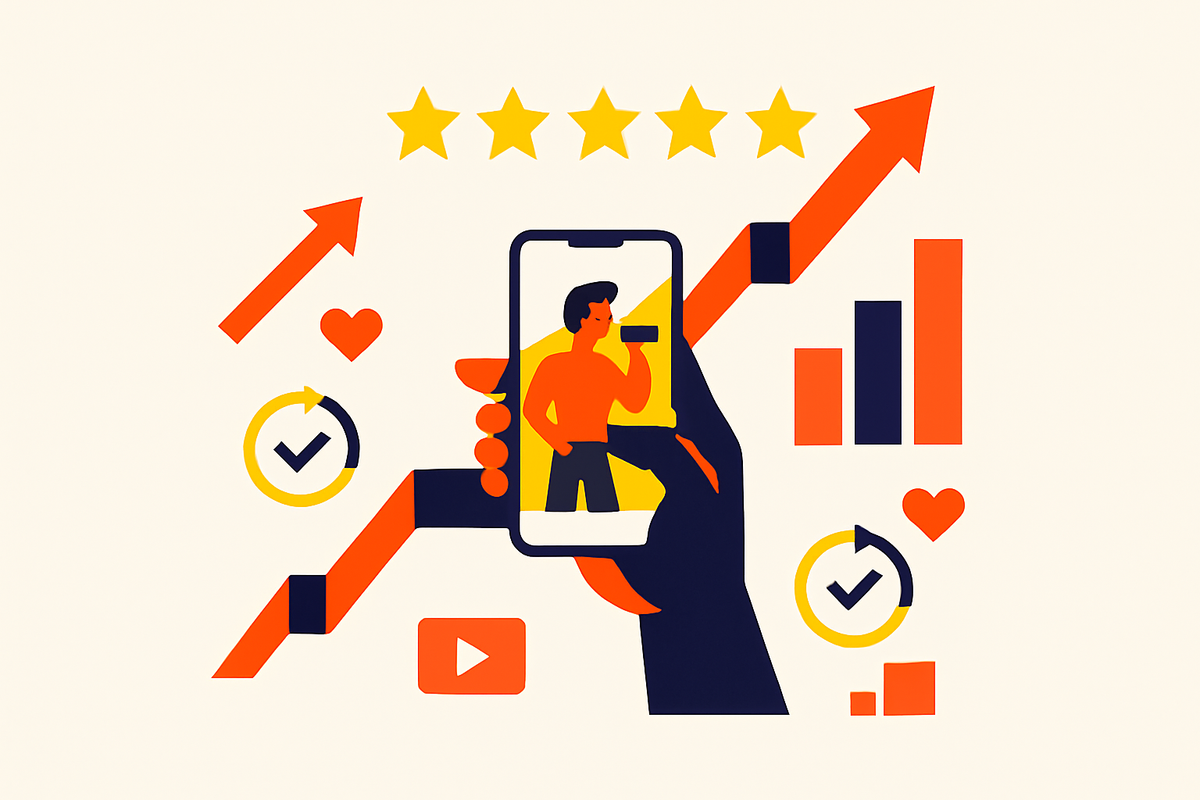 Cover illustration for “UGC Program Scaling Roadmap from 5 to 50 Creators”