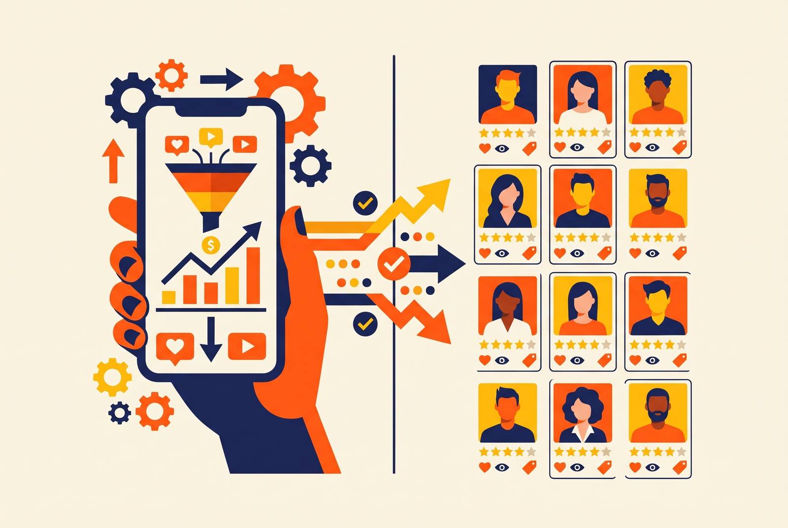 Cover illustration for “Influencer Marketing Platforms vs Creator Marketplaces — What Brands Actually Get”