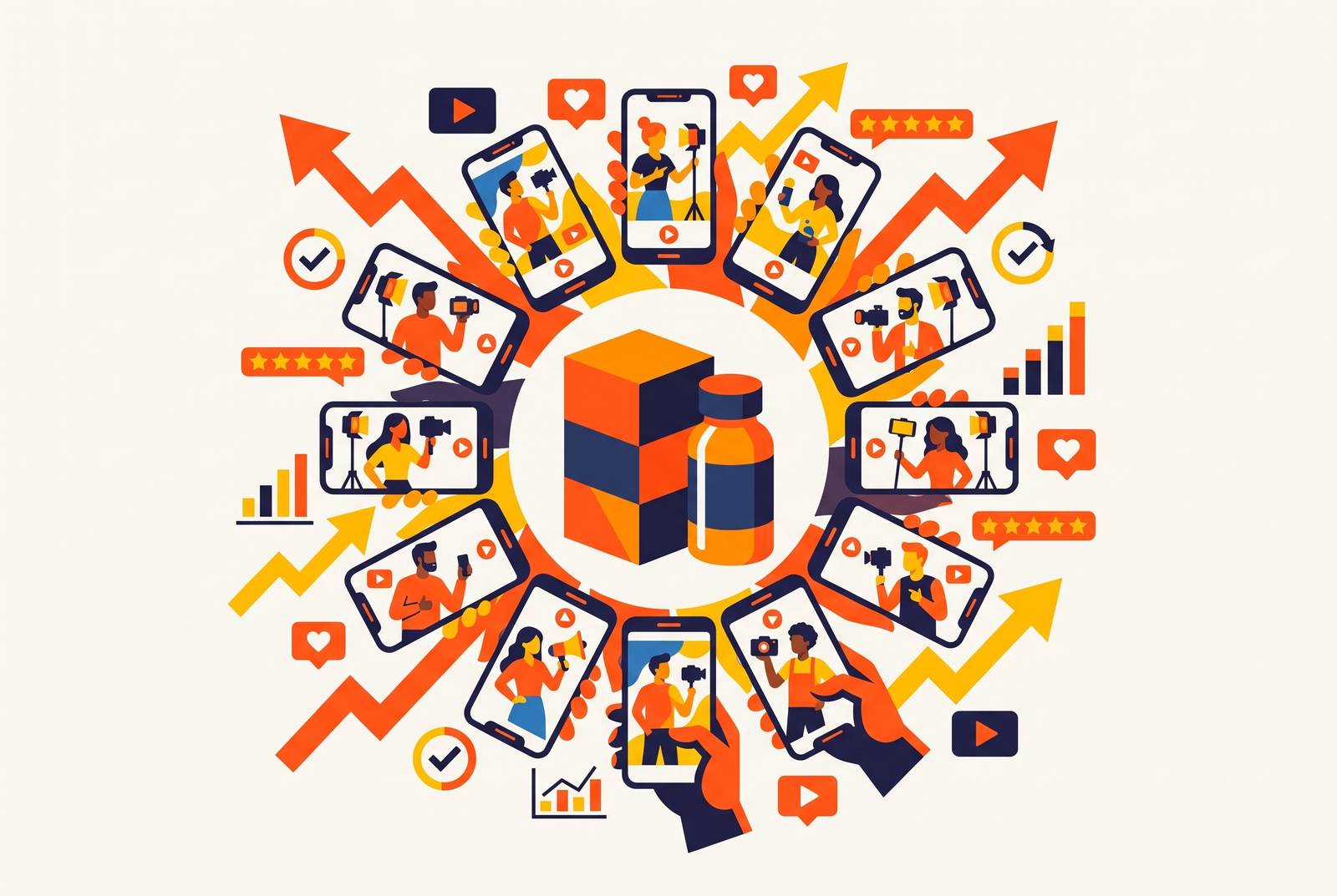 Cover illustration for “How Many UGC Creators Does a New DTC Brand Actually Need”
