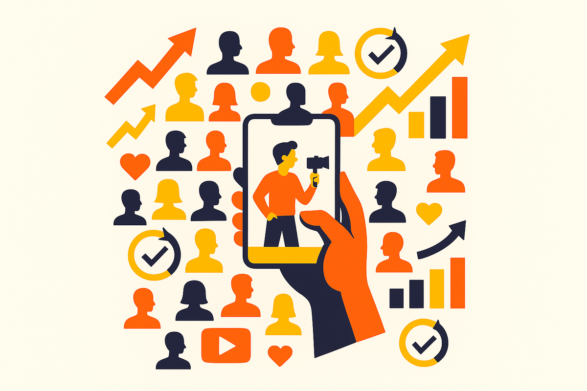 Cover illustration for “Managing 20-Plus UGC Creators Simultaneously”