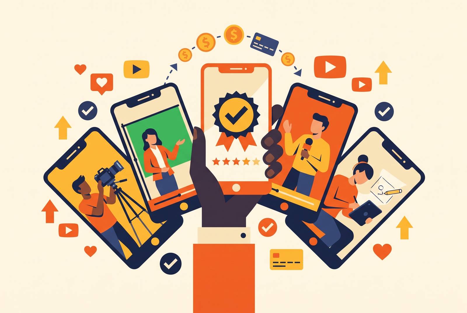 Cover illustration for “Paid Test Content as a Creator Vetting Method”