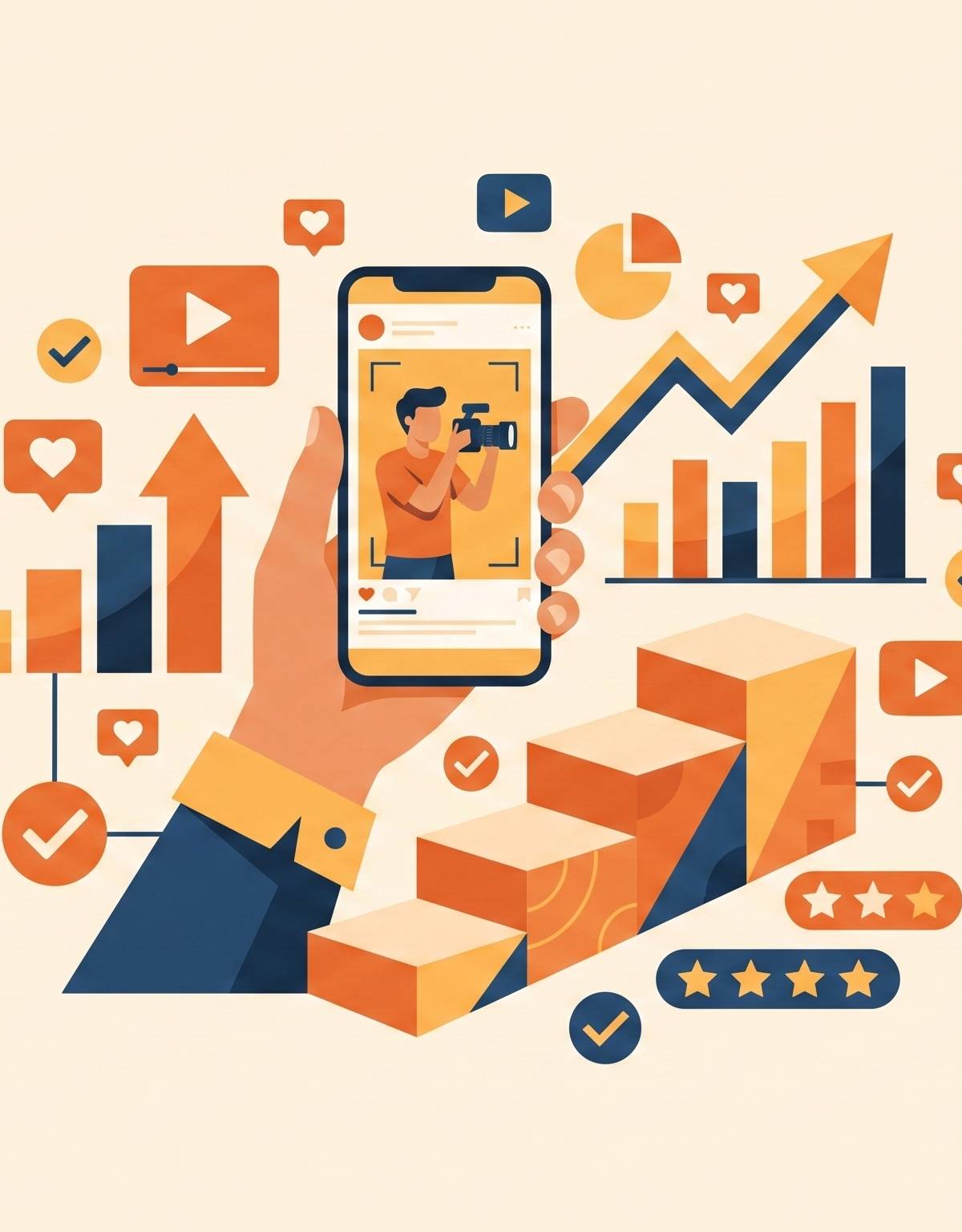Cover illustration for “What to Expect from a UGC Agency in the First 90 Days”