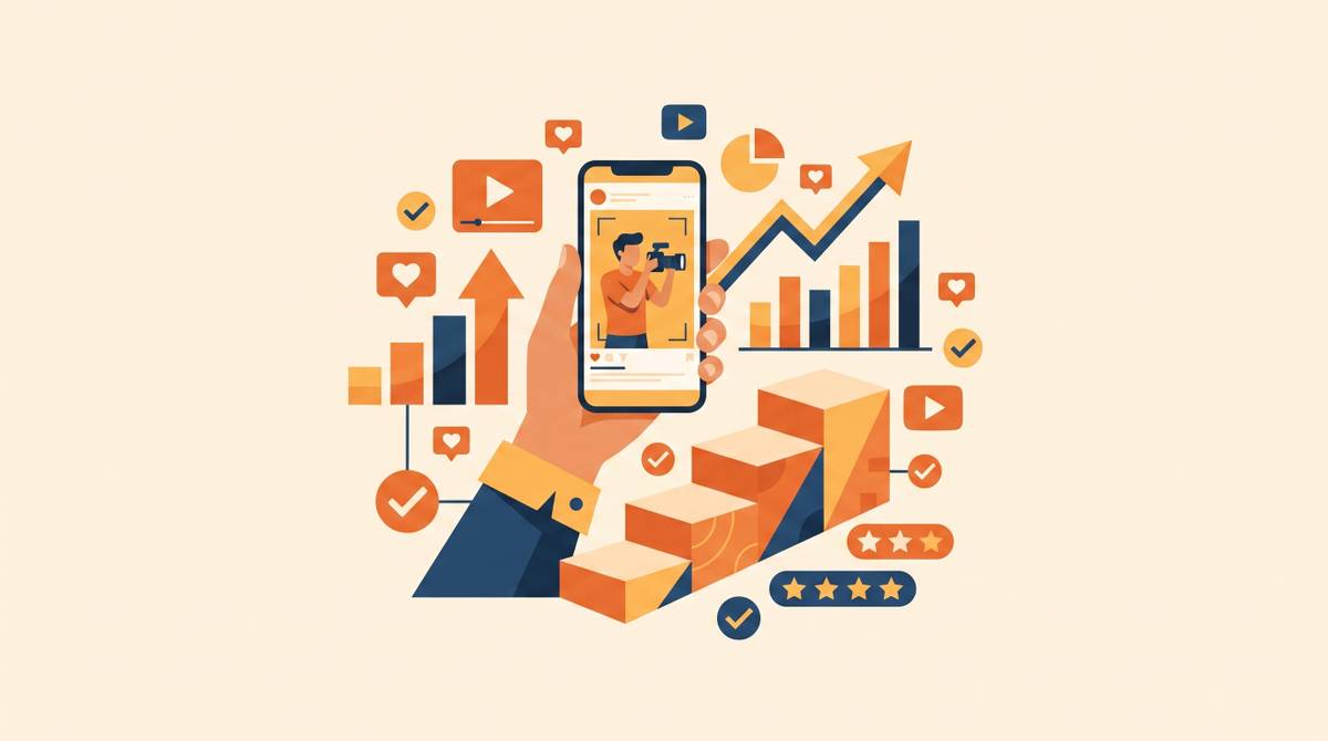 Cover illustration for “What to Expect from a UGC Agency in the First 90 Days”