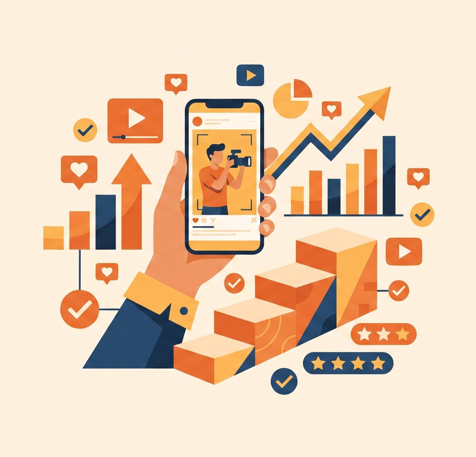 Cover illustration for “What to Expect from a UGC Agency in the First 90 Days”