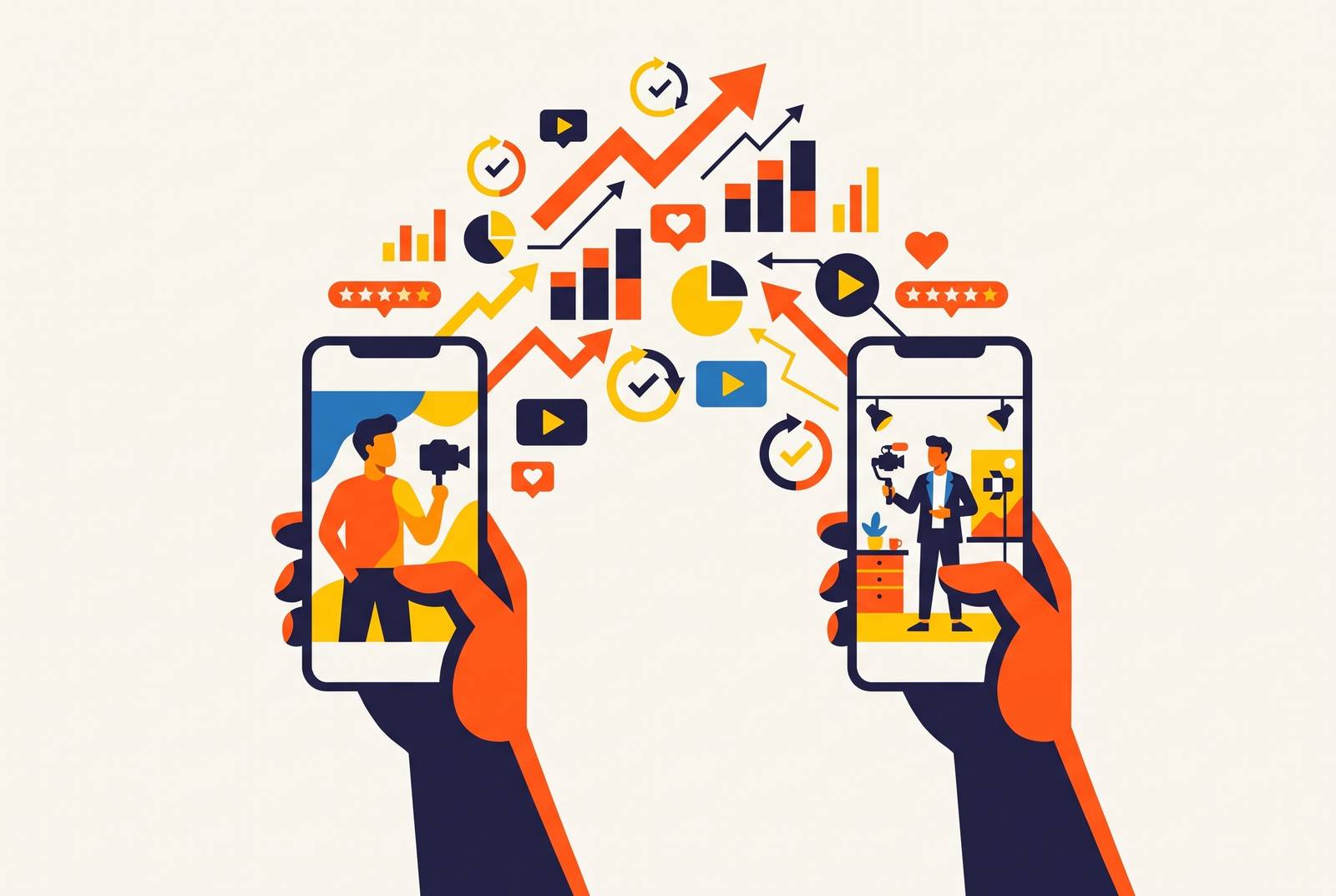 Cover illustration for “UGC-Style Ads vs Real Creator Content — Does the Distinction Matter for Performance”