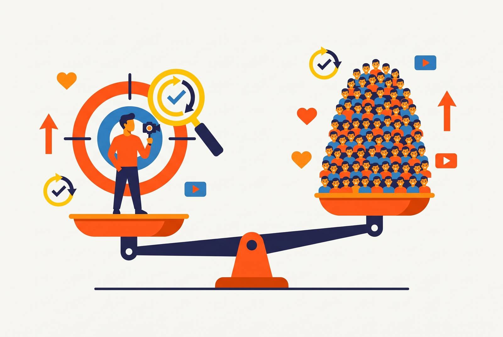 Cover illustration for “Creator Category Expertise vs Audience Size in UGC Vetting”