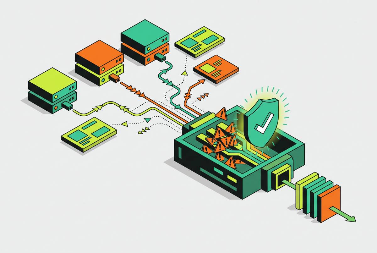 Cover illustration for “Why Cross-Source Behavioral Context Is the Real Fix for Insider Threat Alert Fatigue”