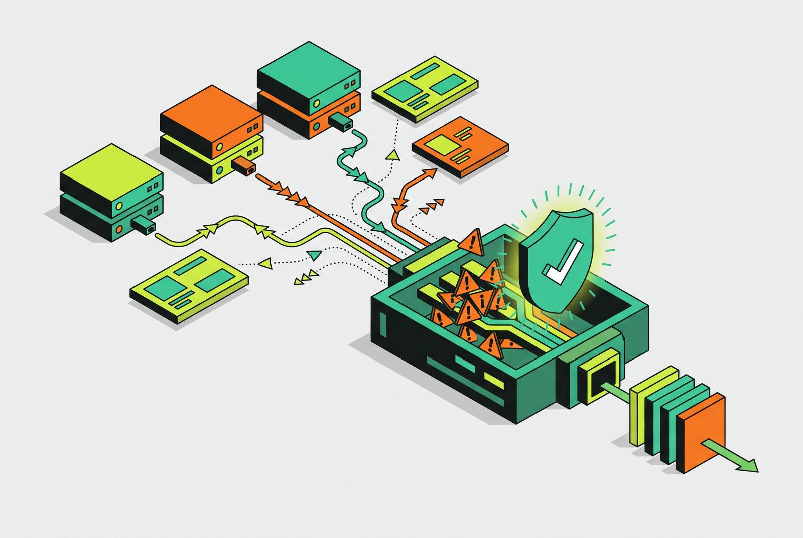 Cover illustration for “Why Cross-Source Behavioral Context Is the Real Fix for Insider Threat Alert Fatigue”
