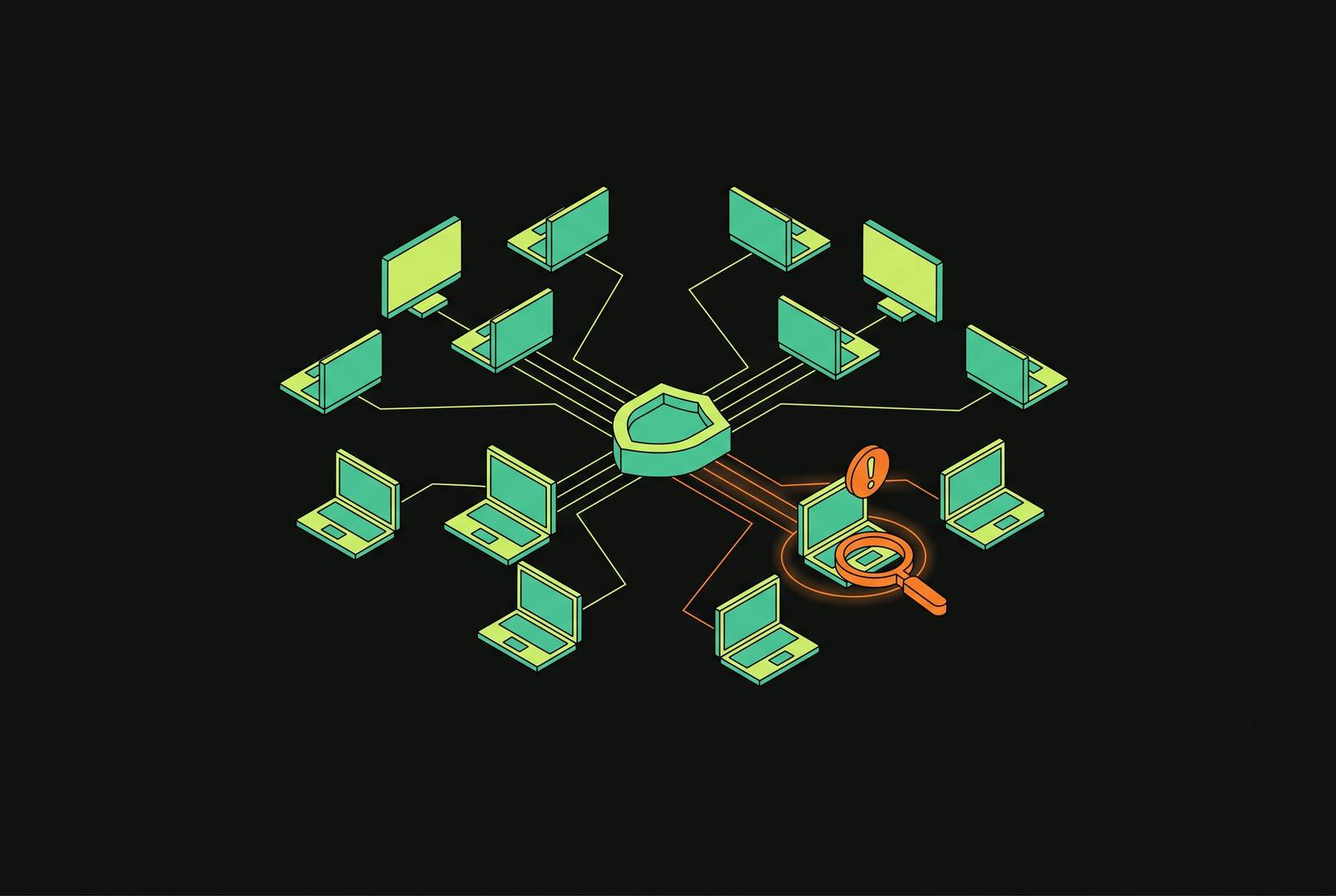 Cover illustration for “Insider Threat Detection in Remote and Hybrid Workforces”