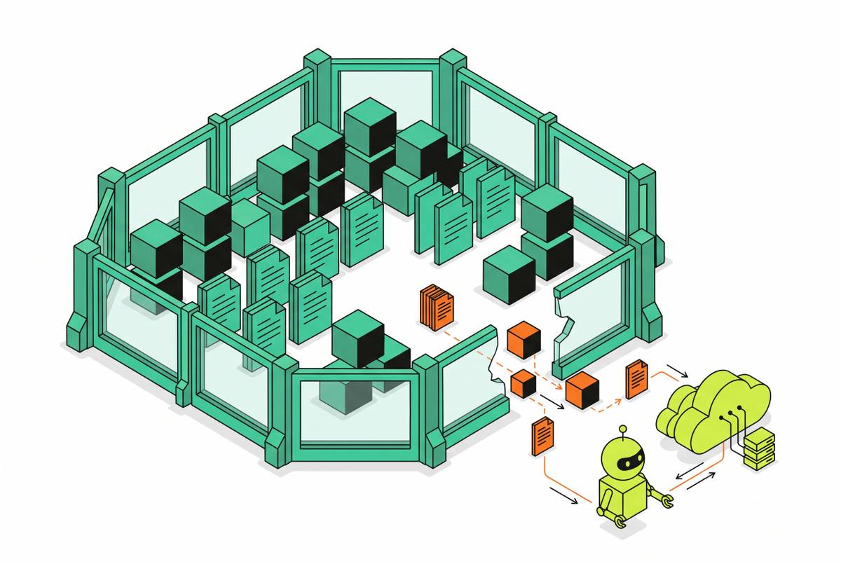 Cover illustration for “DLP Coverage Gaps in Generative AI Tool Usage”