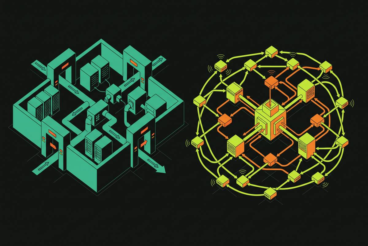 Cover illustration for “Behavioral DLP vs. Traditional DLP Architecture”