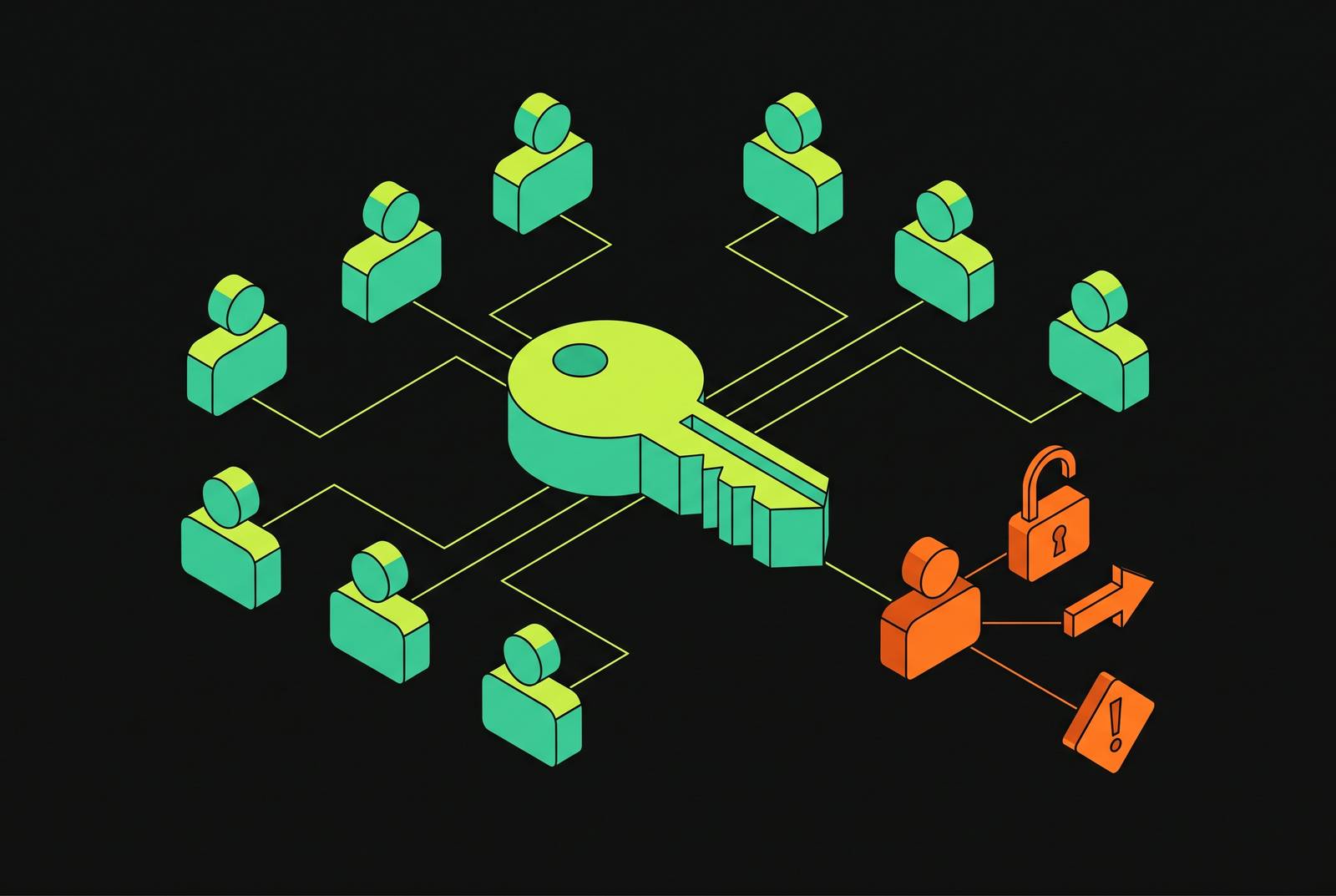 Cover illustration for “Insider Threat Indicators in Privileged User Accounts”
