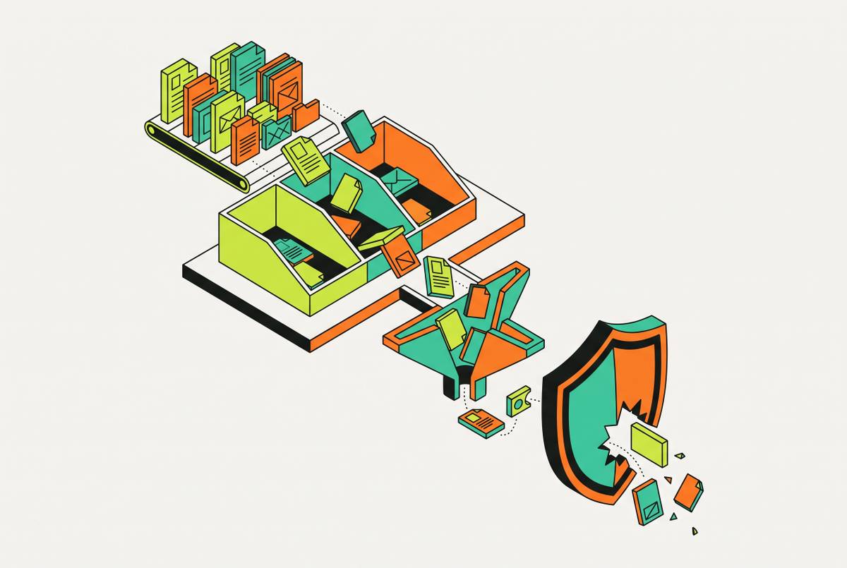 Cover illustration for “Data Classification Challenges That Undermine DLP Effectiveness”