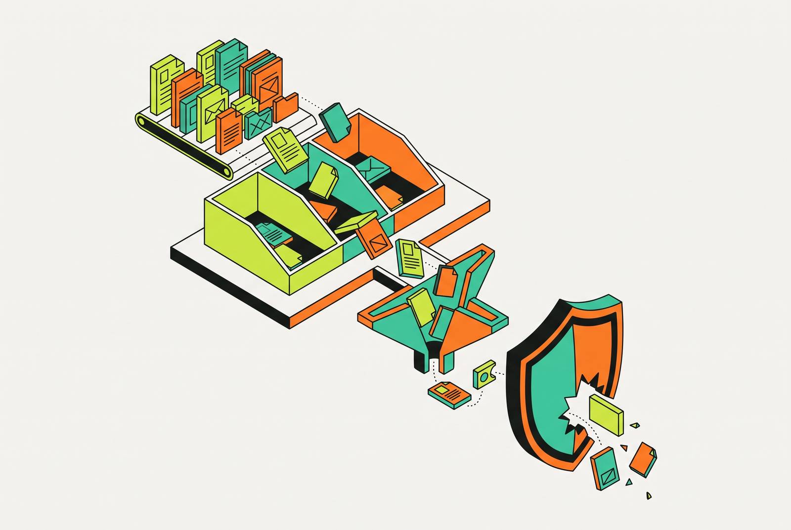 Cover illustration for “Data Classification Challenges That Undermine DLP Effectiveness”