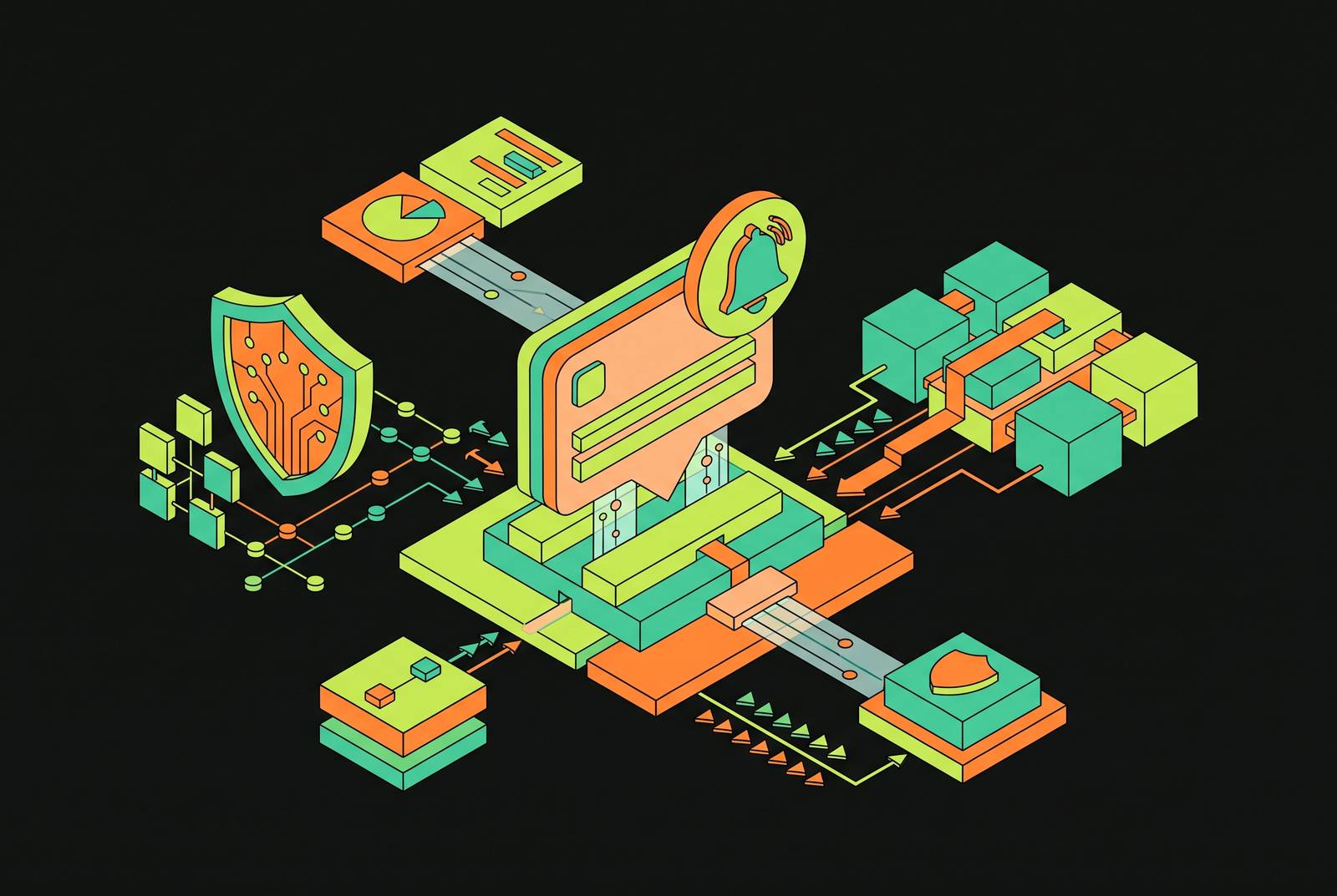 Cover illustration for “How Modern Insider Threat Platforms Are Redesigning the Alert From the Ground Up”