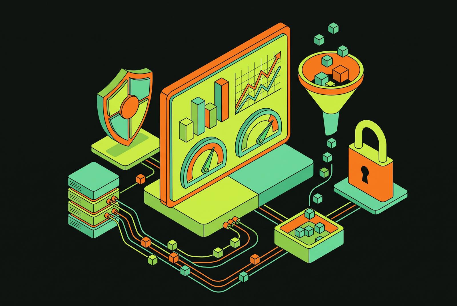 Cover illustration for “DLP Program Metrics That Security Leaders Should Actually Track”