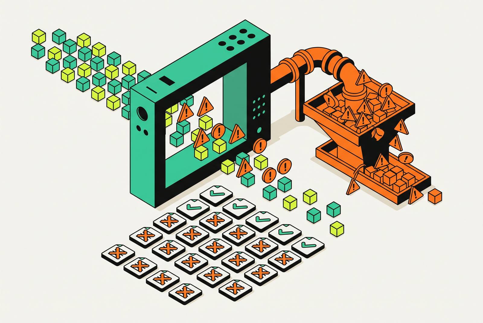 Cover illustration for “Why Static DLP Rules Generate Excessive False Positives”
