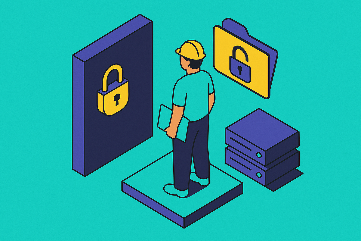 Cover illustration for “Contractor and Third-Party Access and Classification Enforcement Failures”