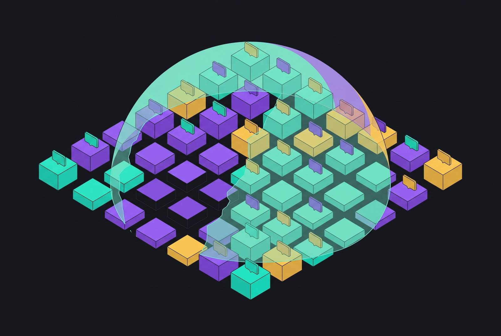 Cover illustration for “Mapping the DLP Coverage Void Left by Inconsistent Label Adoption Across an Enterprise”