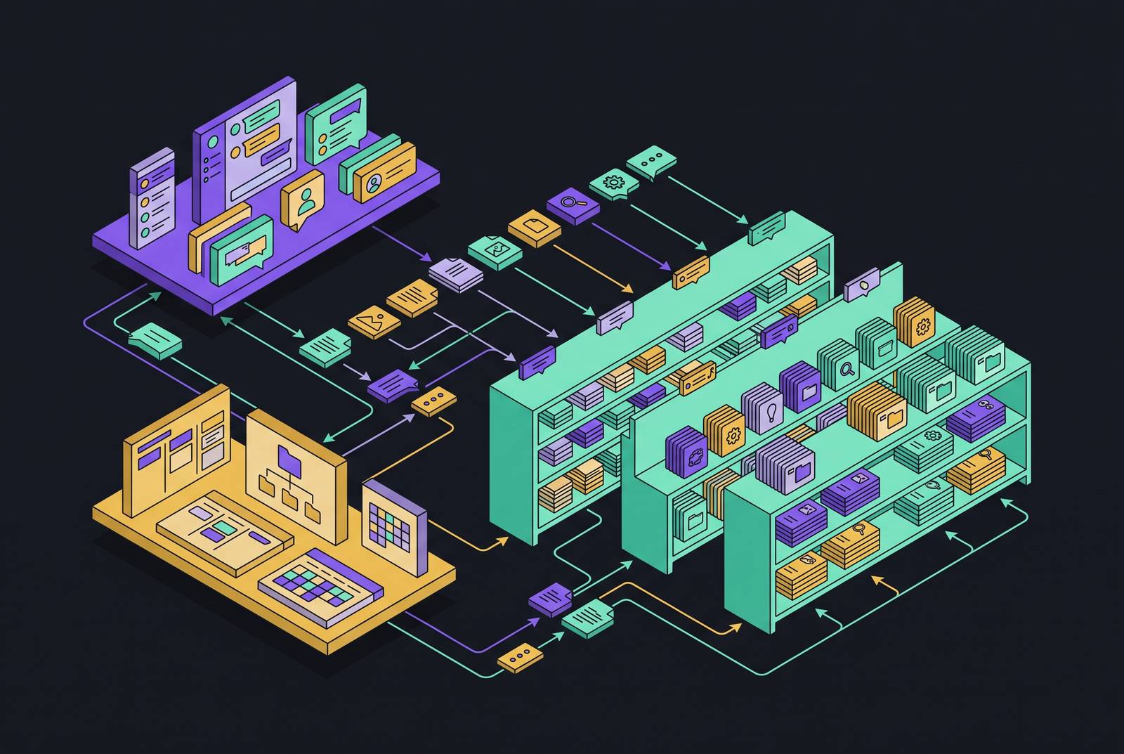 Cover illustration for “Collaboration Platform Data Inventory for Slack and Microsoft Teams”
