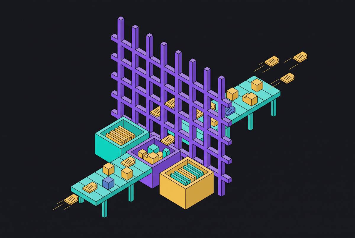 Cover illustration for “Static Rule DLP Programs and the Gaps They Systematically Miss”