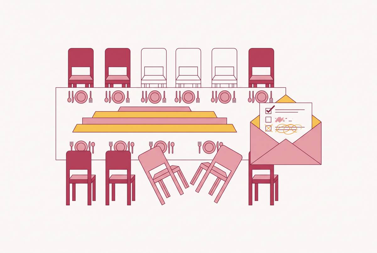 Cover illustration for “Last-Minute RSVP Cancellations and Final Headcount Accuracy”