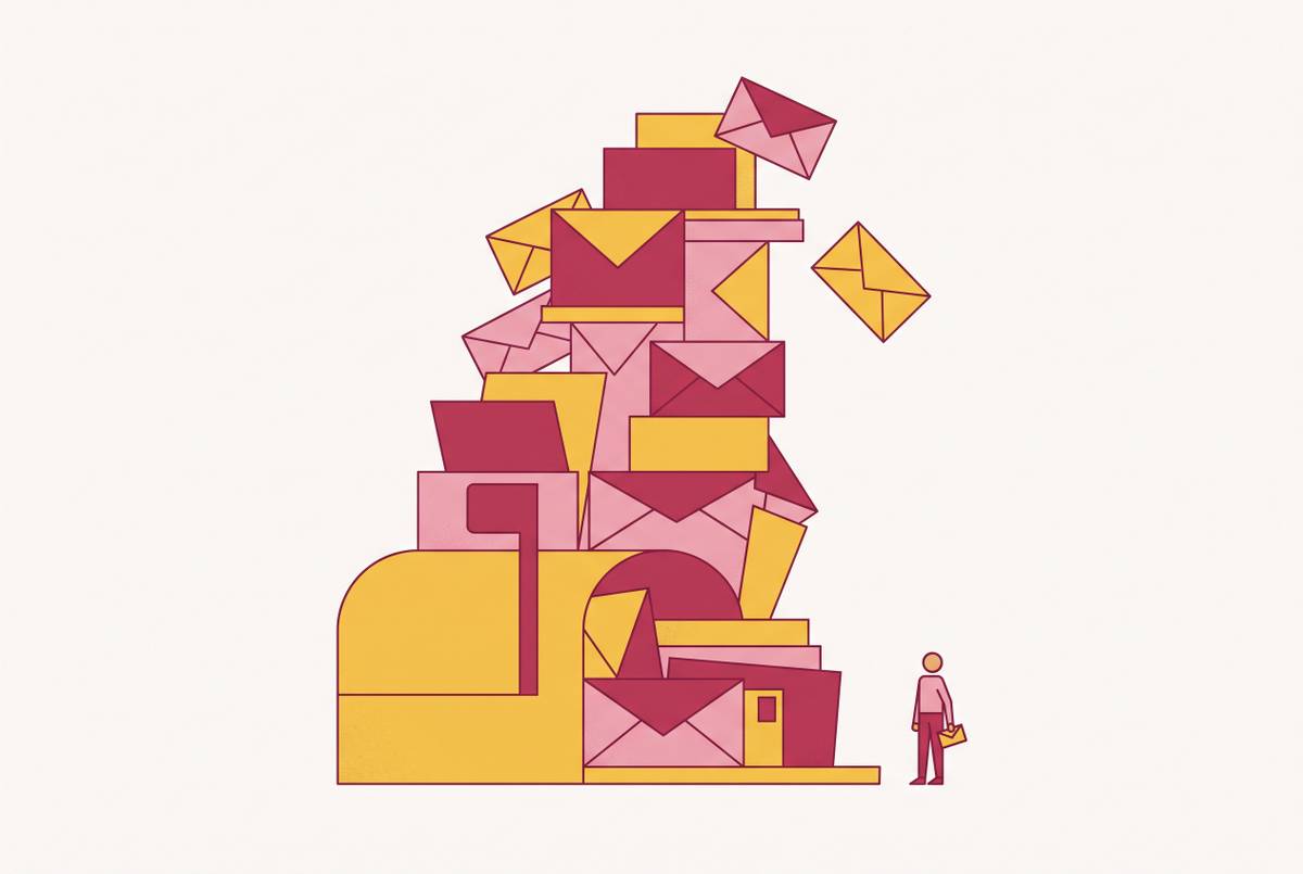Cover illustration for “The Hidden Cost of Manual RSVP Collection for Large Weddings”