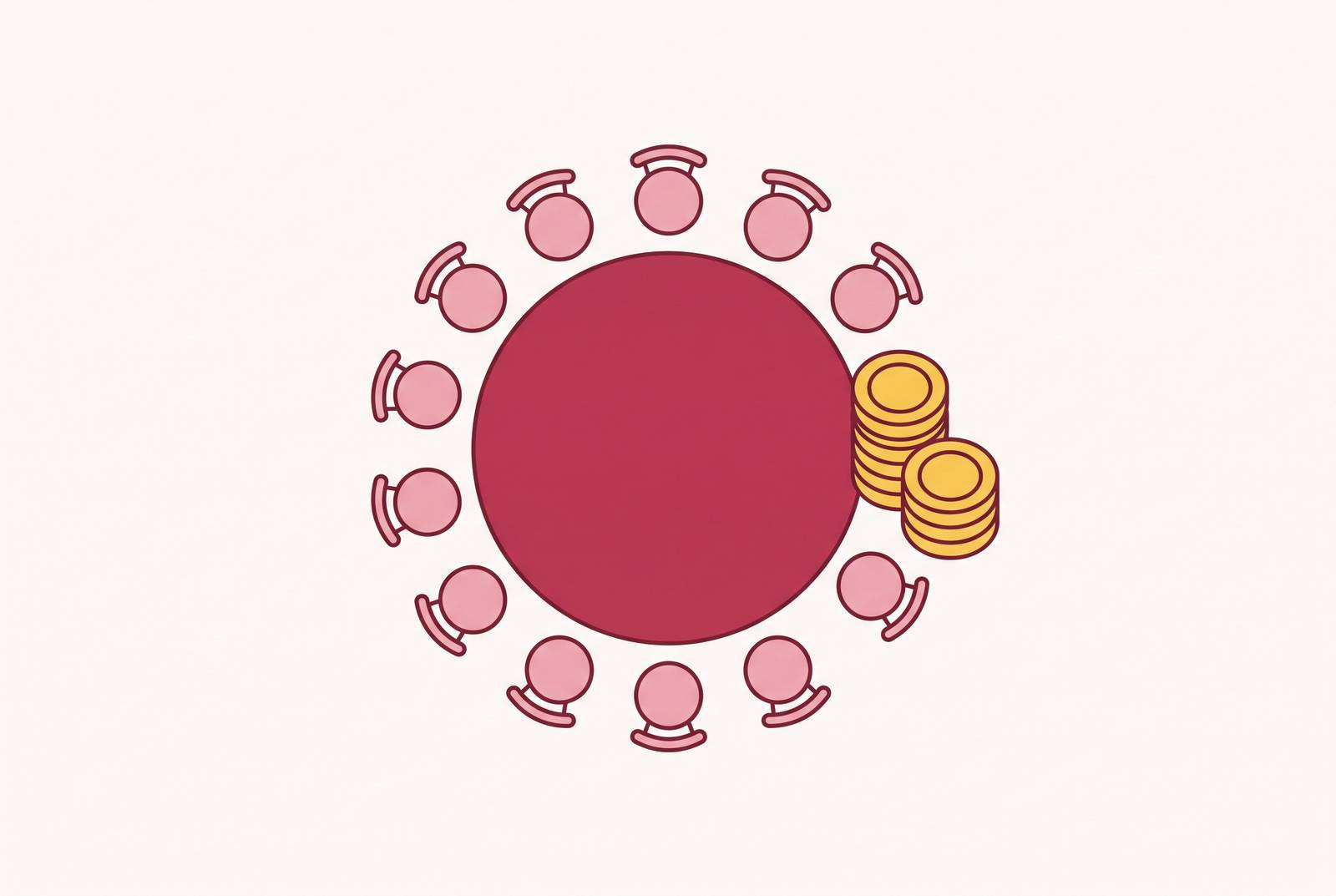 Cover illustration for “How Plus-One Policies Affect Australian Wedding Budgets and Seating”
