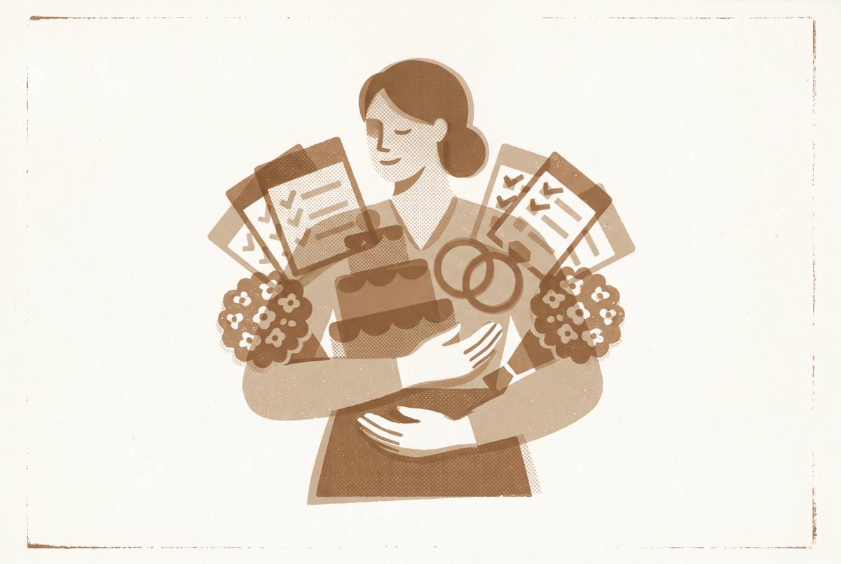 Cover illustration for “Managing Multiple Weddings at Once Without Dropping Details”