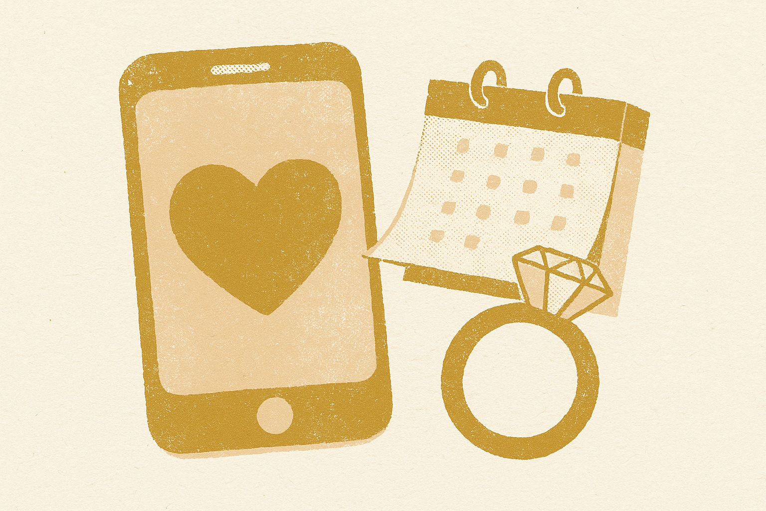 Cover illustration for “Free Wedding Planning Apps Worth Using”
