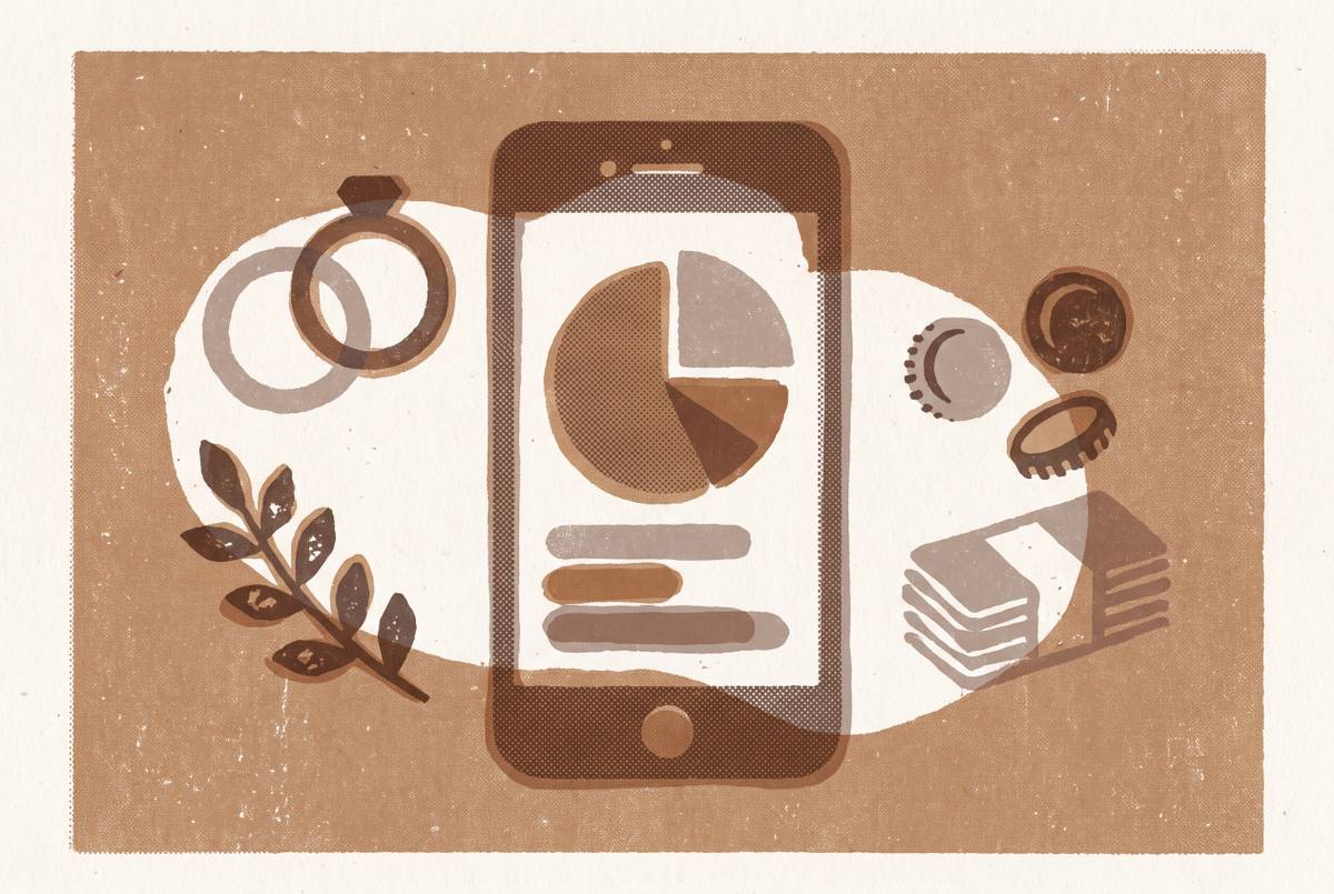 Cover illustration for “Wedding Planning Apps With Built-In Budget Tracking”