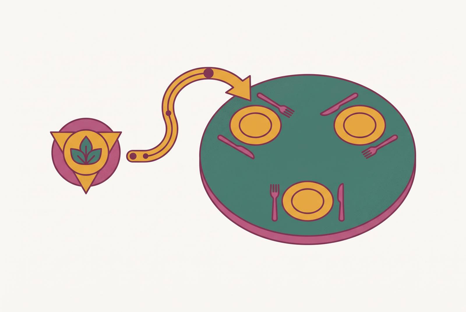 Cover illustration for “How Unified Wedding Platforms Eliminate the Allergy-to-Table-Assignment Gap”