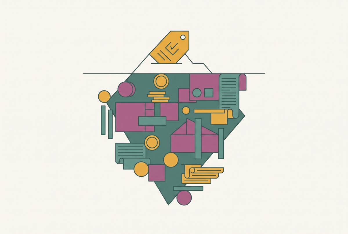 Cover illustration for “Hidden Costs in Wedding Planning App Pricing Pages”