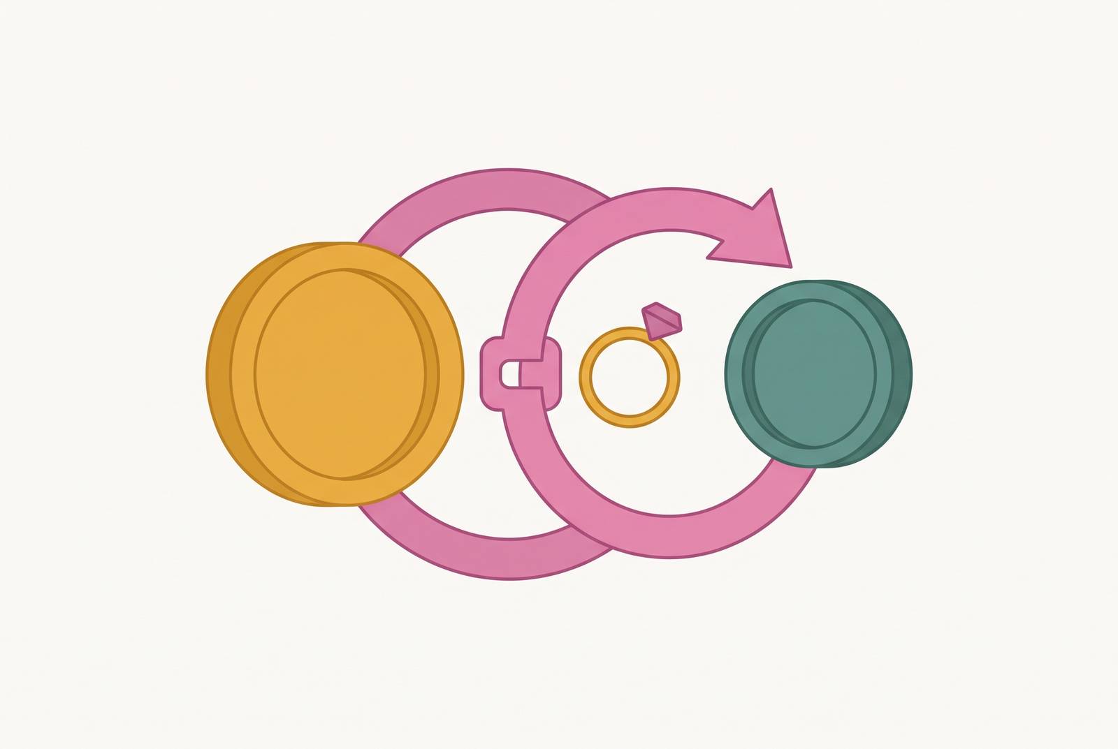 Cover illustration for “Wedding Planning Software Pricing in AUD vs USD Conversion Traps”