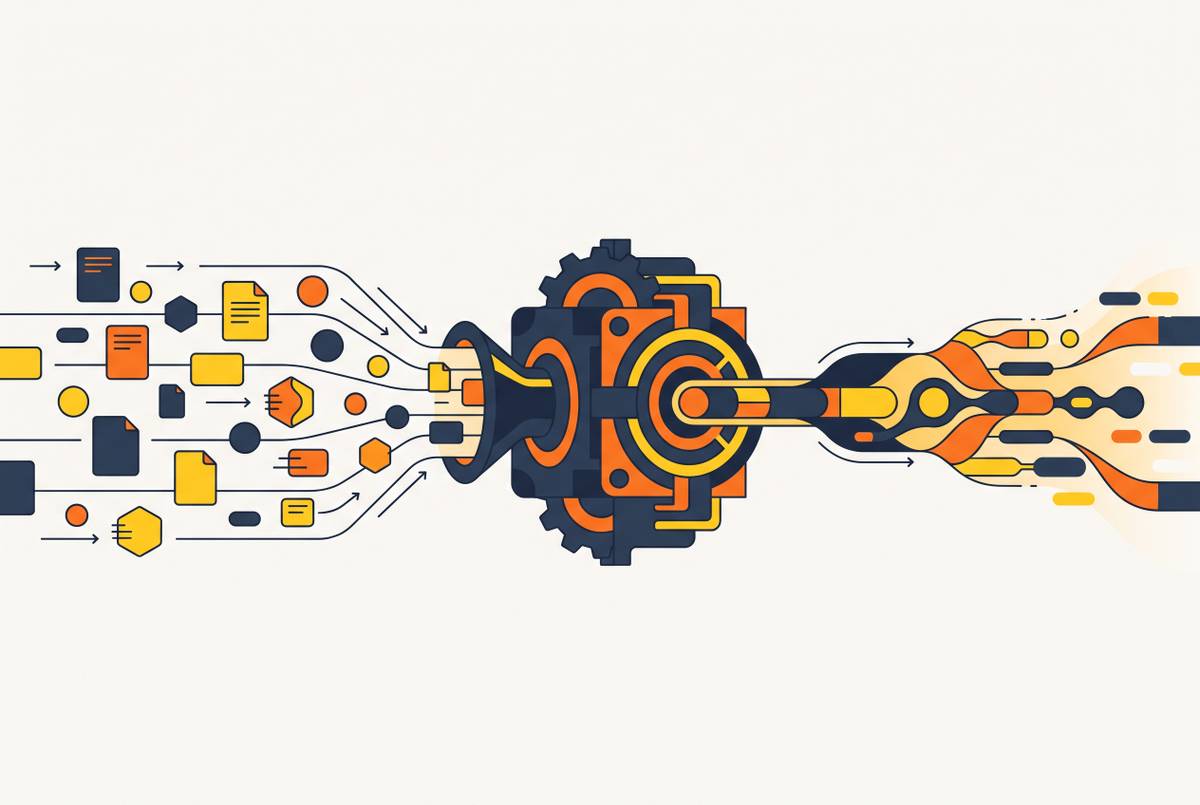 Cover illustration for “Streaming Search Results Into LLM Generation Pipelines”