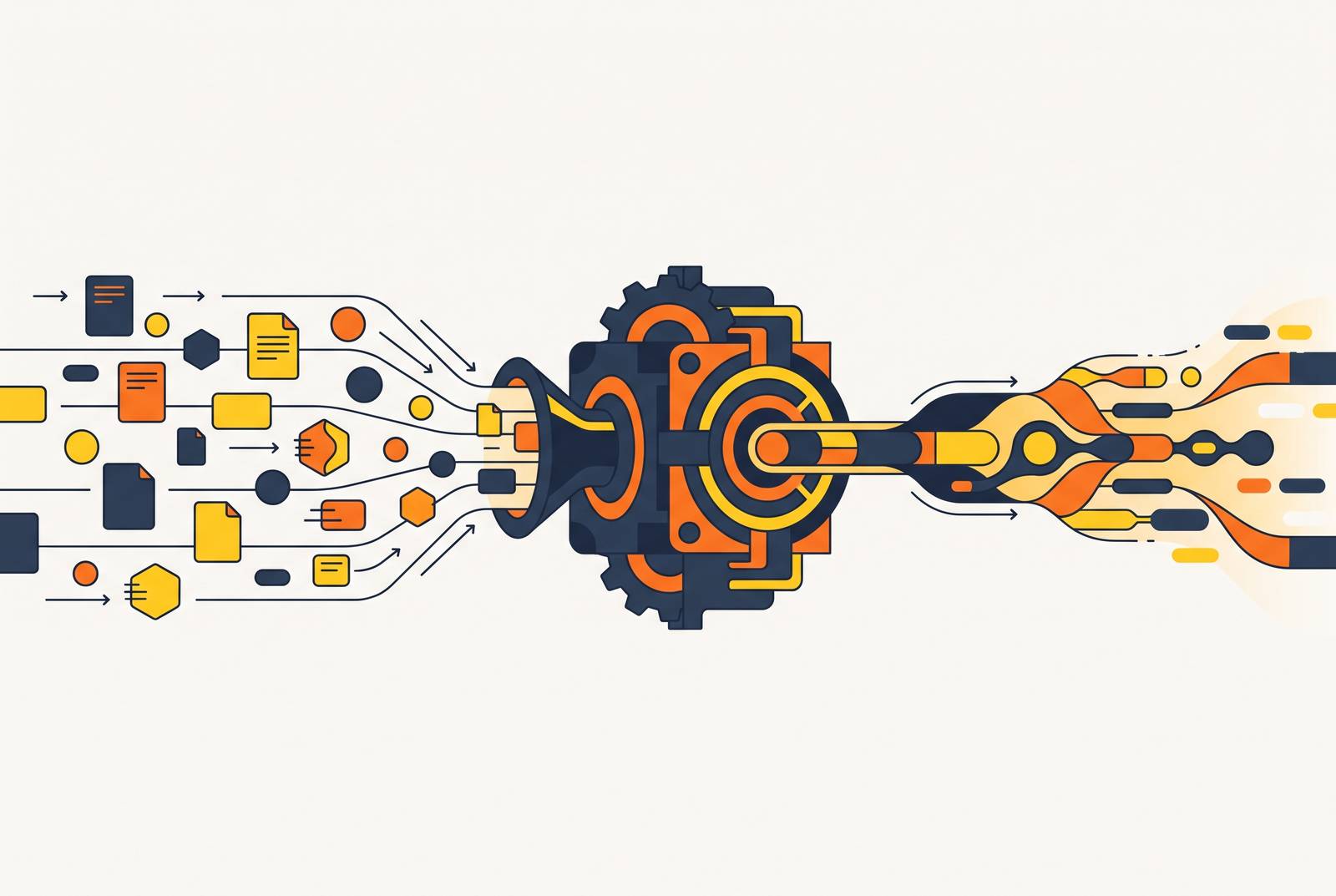Cover illustration for “Streaming Search Results Into LLM Generation Pipelines”
