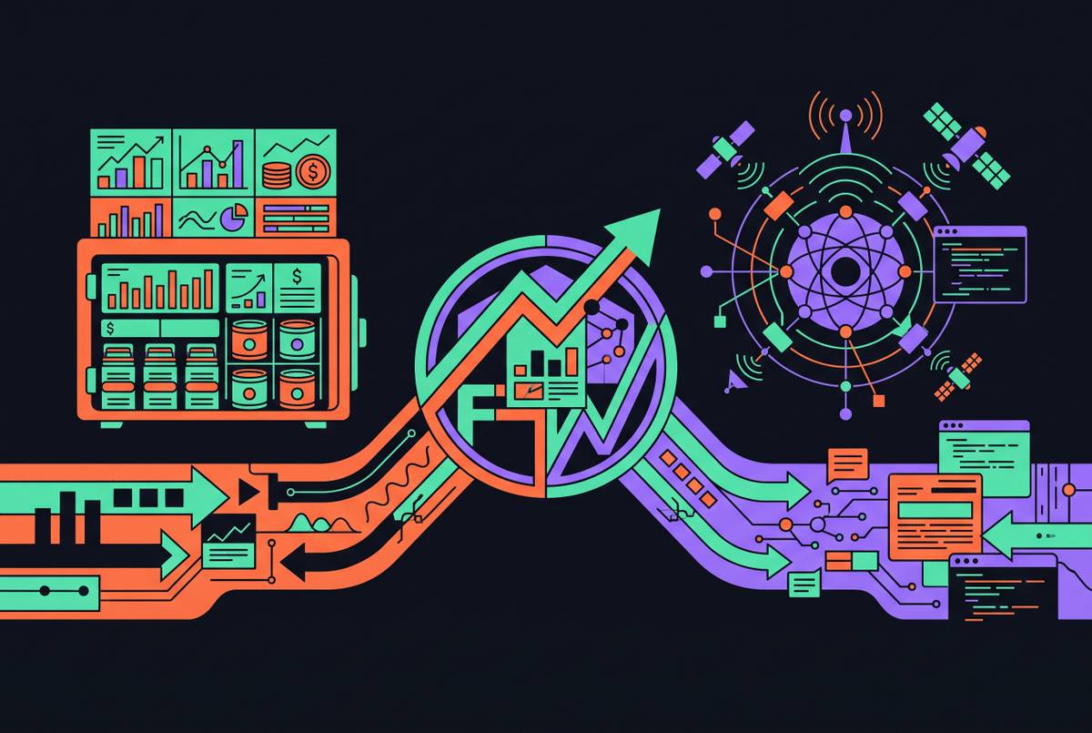 Cover illustration for “Finance Research APIs That Combine Licensed Data With Live Web Intelligence”
