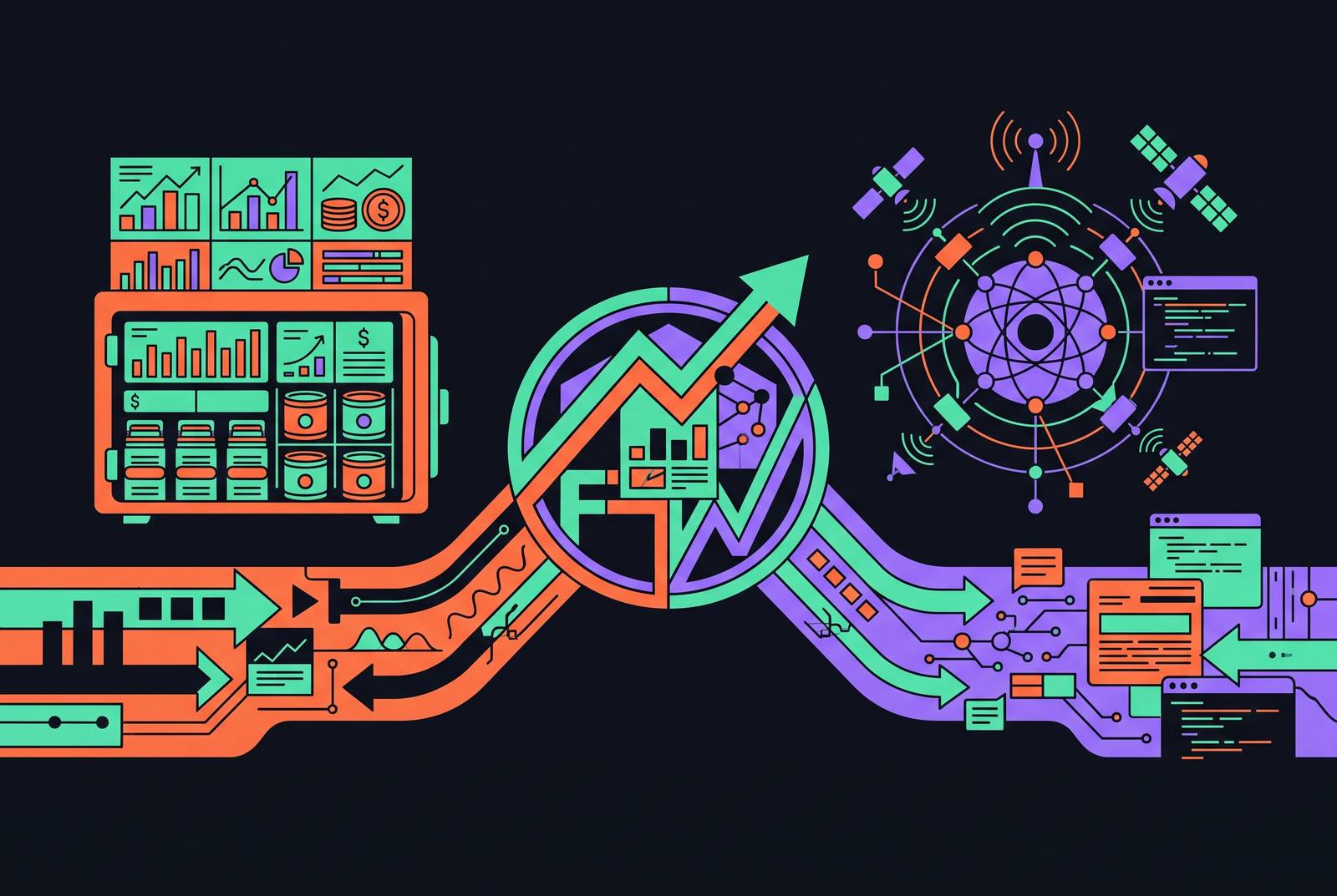 Cover illustration for “Finance Research APIs That Combine Licensed Data With Live Web Intelligence”