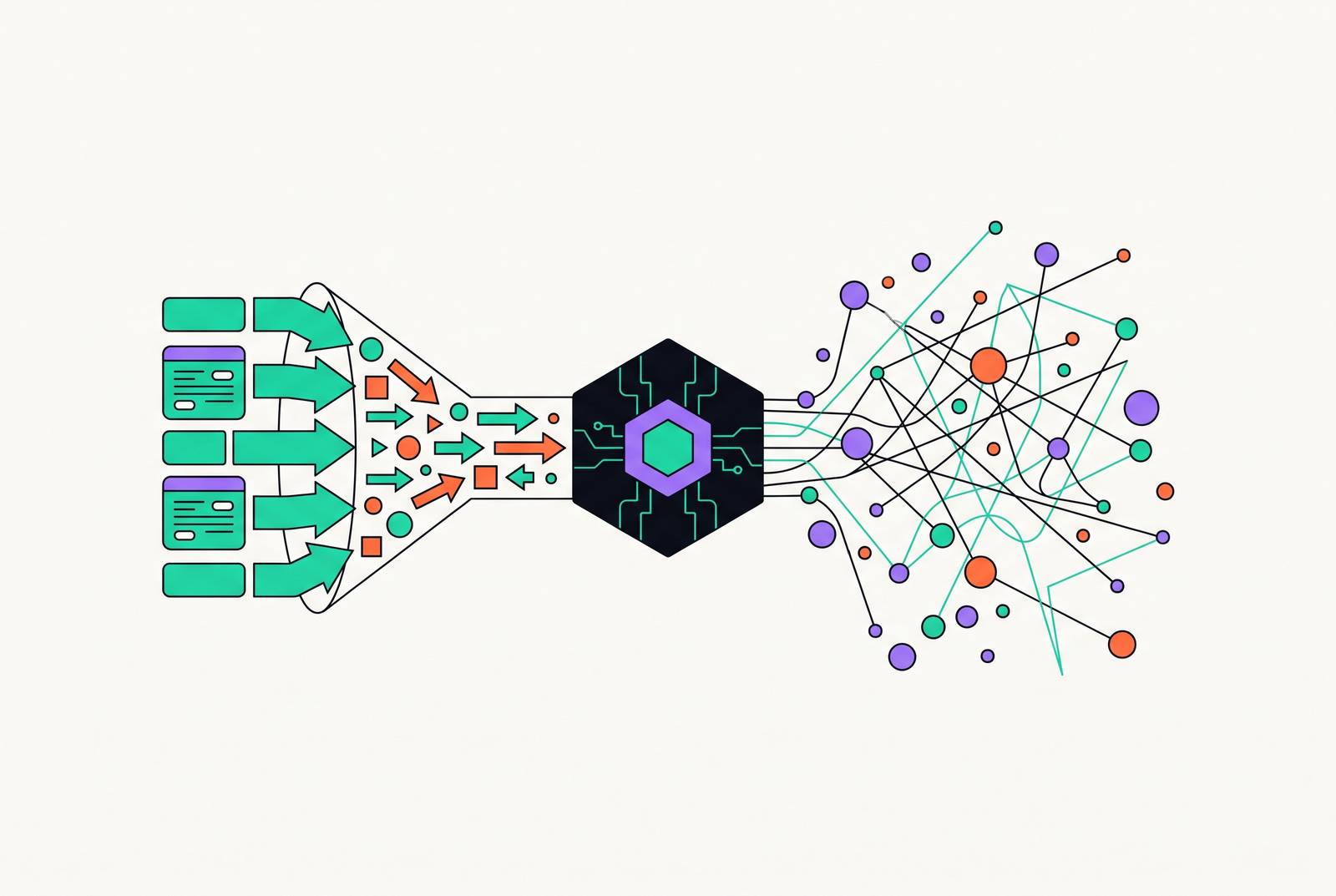 Cover illustration for “Web Search APIs Purpose-Built for AI Systems vs. General-Purpose Search APIs”